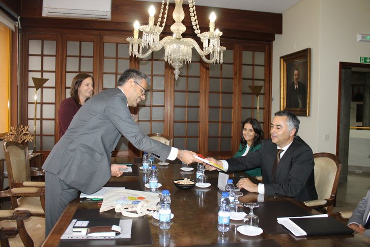 Visita do Ministro da Educação